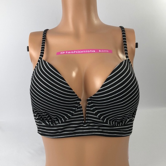 Black & white striped Swim Bikini Set - Picture 2 of 8